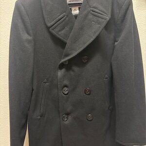 Authentic US Navy pea coat
